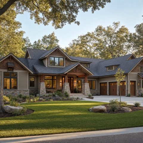 $976,250 Bespoke Luxury Bungalow Estate: 4,071-Sq.-Ft. Five-Bedroom Custom Plan