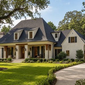 $981,250 Bespoke Acadian-Inspired Custom Home: 4,087-Sq.-Ft. Five-Bedroom Custom Plan