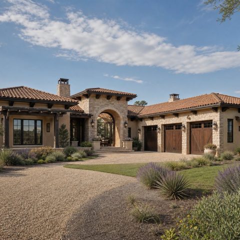 $983,750 Bespoke Hacienda-Inspired Luxury Ranch: 4,095-Sq.-Ft. Five-Bedroom Custom Plan