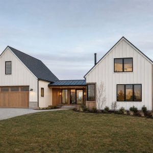 $380,625 Adaptable Scandinavian Barn-Inspired Family Home: 2,401-Sq.-Ft. Four-Bedroom Plan