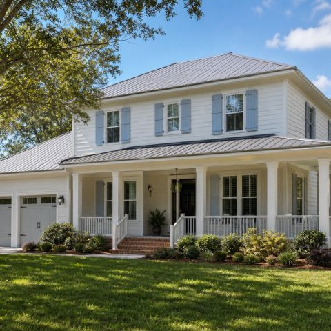 $385,625 Adaptable Southern Porch Family Home: 2,406-Sq.-Ft. Four-Bedroom Plan
