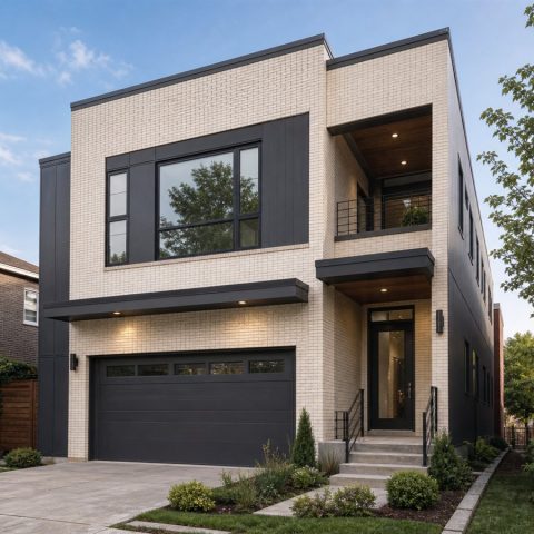 $404,375 Adaptable Urban Infill Family Home: 2,504-Sq.-Ft. Four-Bedroom Plan