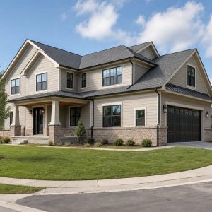 $406,875 Adaptable Corner-Lot Side-Entry Family Home: 2,507-Sq.-Ft. Four-Bedroom Plan
