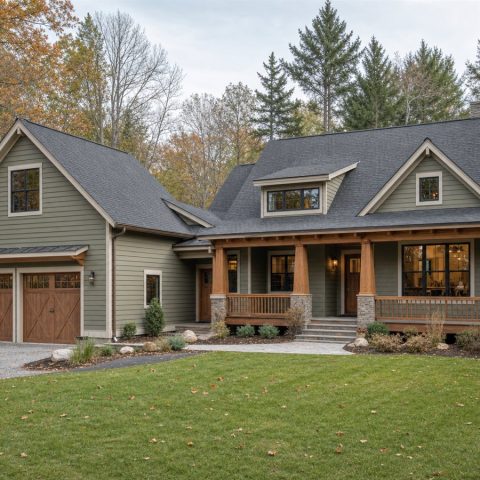 $416,875 Adaptable Mudroom-Focused Family Home: 2,557-Sq.-Ft. Four-Bedroom Plan