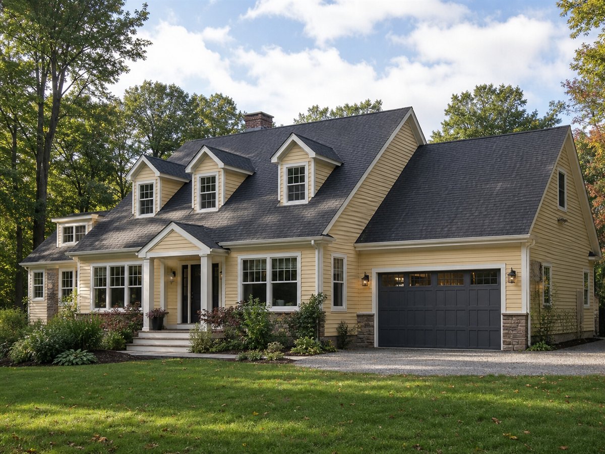 Hearth Cape Cottage 2607, a conceptual 2607-square-foot expanded Cape cottage family home with a $426,875 construction target