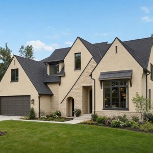 $428,125 Adaptable Restrained Cotswold-Inspired Family Home: 2,608-Sq.-Ft. Four-Bedroom Plan