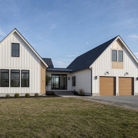 $443,125 Generational Scandinavian Barn-Inspired Family Home: 2,703-Sq.-Ft. Five-Bedroom Plan