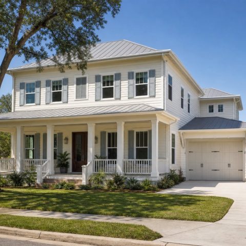 $448,125 Generational Southern Porch Family Home: 2,708-Sq.-Ft. Five-Bedroom Plan