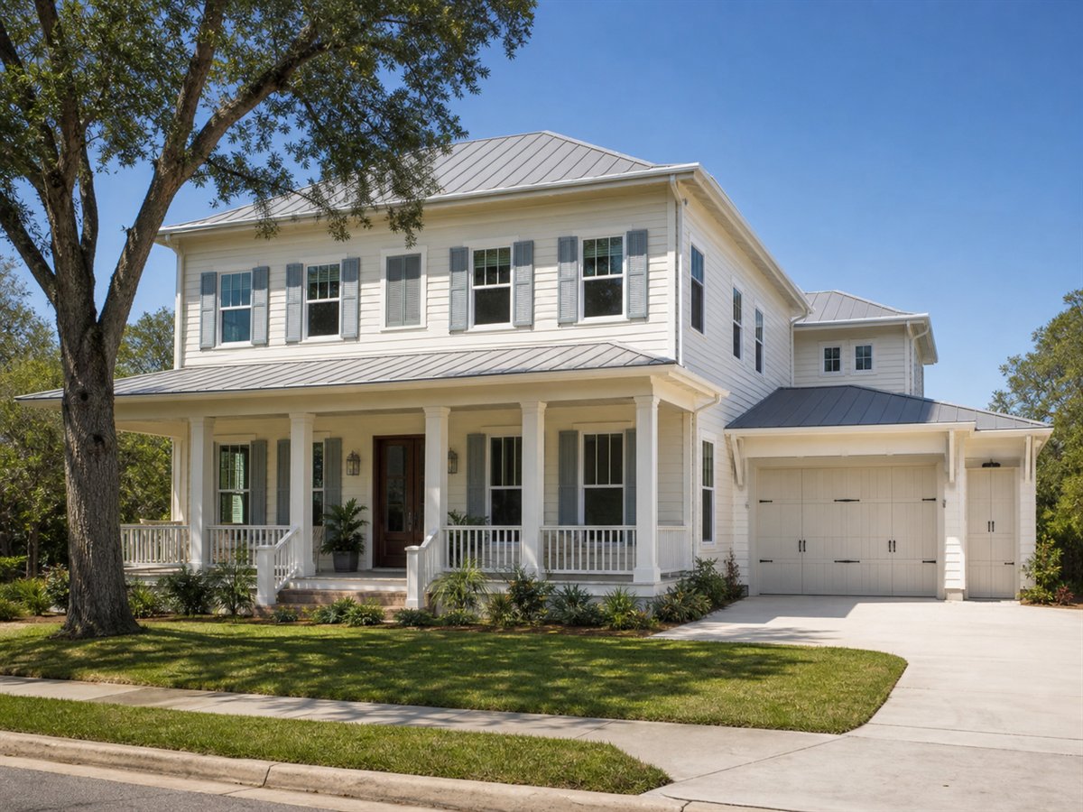 Magnolia Porch House 2708, a conceptual 2708-square-foot Southern porch family home with a $448,125 construction target