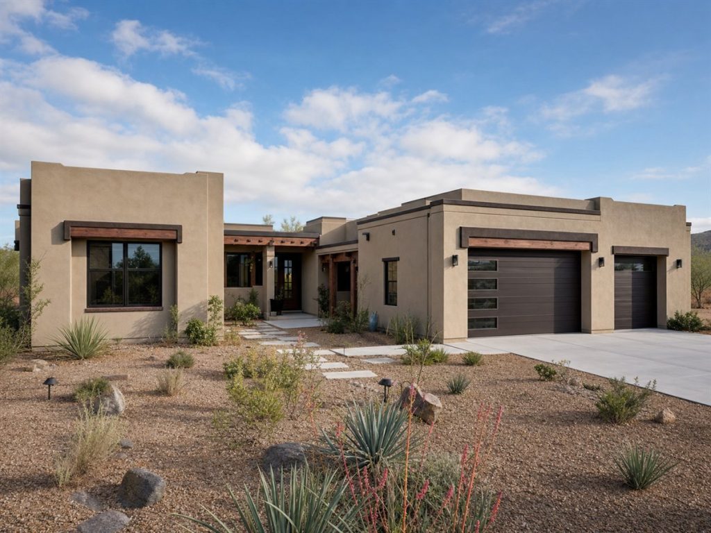 $453,125 Generational Desert Courtyard Family Home: 2,753-Sq.-Ft. Five-Bedroom Plan