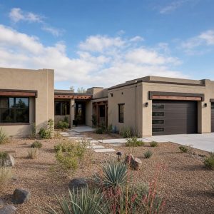 $453,125 Generational Desert Courtyard Family Home: 2,753-Sq.-Ft. Five-Bedroom Plan