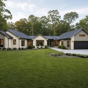 $461,875 Generational Connected-Pavilion Family Home: 2,802-Sq.-Ft. Five-Bedroom Plan