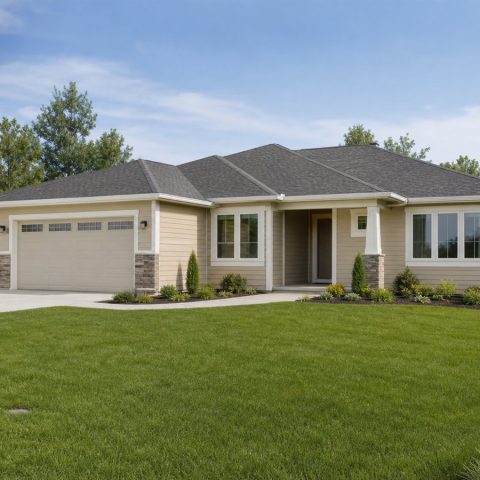 $474,375 Generational Accessible One-Story Family Ranch: 2,854-Sq.-Ft. Five-Bedroom Plan