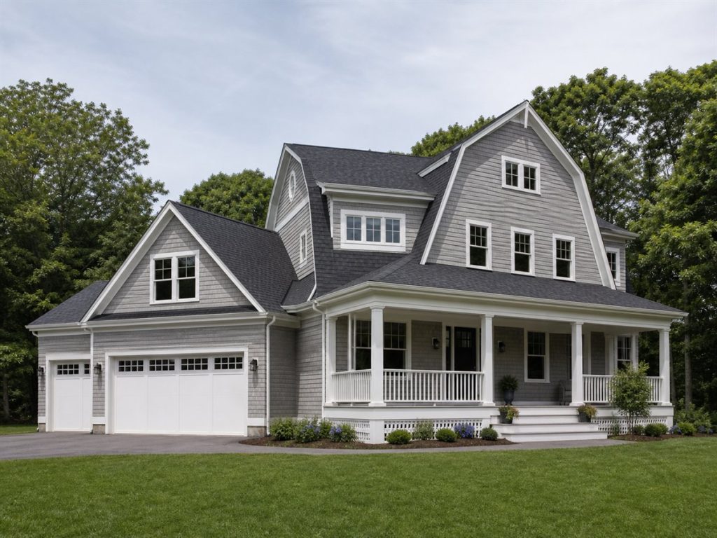 $488,125 Generational Restrained Shingle-Style Family Home: 2,908-Sq.-Ft. Five-Bedroom Plan