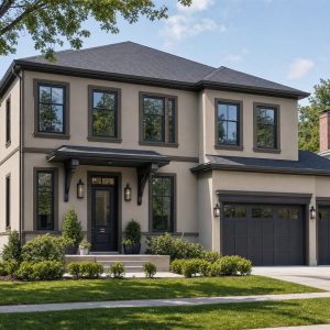 $493,125 Generational Simplified Italianate Family Home: 2,953-Sq.-Ft. Five-Bedroom Plan
