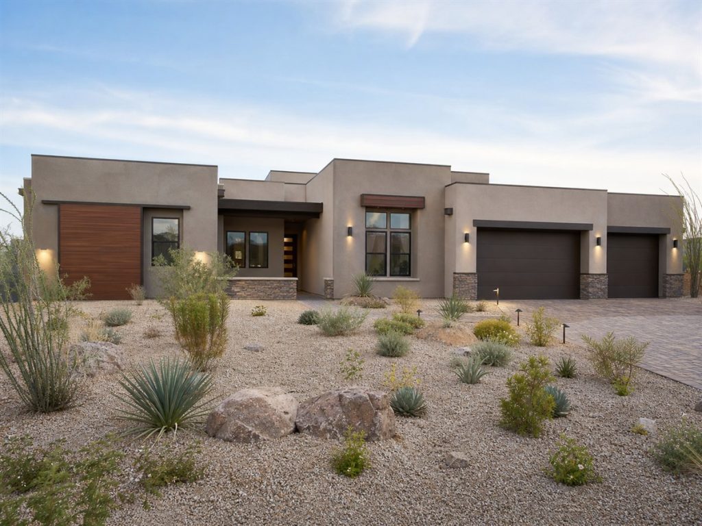 $495,625 Generational Desert-Modern Family Ranch: 2,956-Sq.-Ft. Five-Bedroom Plan