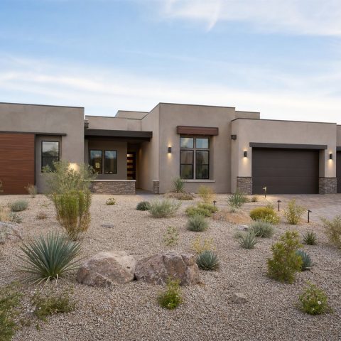 $495,625 Generational Desert-Modern Family Ranch: 2,956-Sq.-Ft. Five-Bedroom Plan
