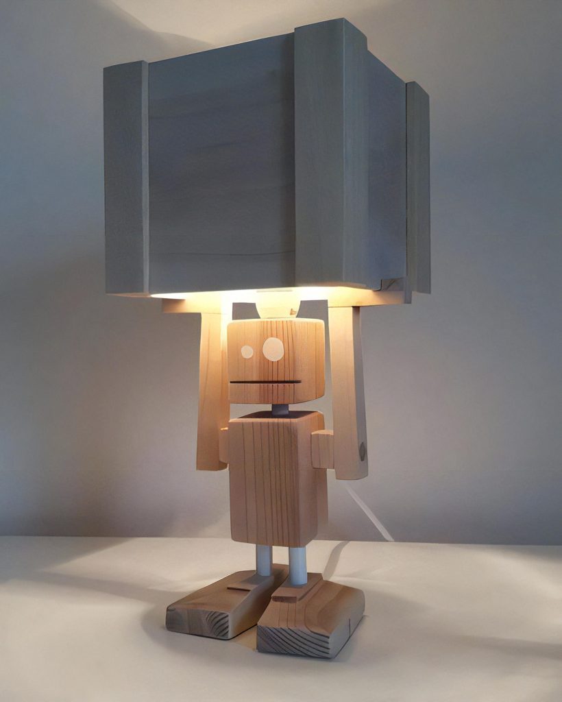 Layered Wood Pendant Light for Warm Ambient Light project photo 2