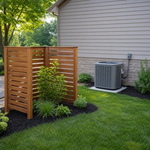 Air Conditioner Screen Plans: 8 Ventilated Designs