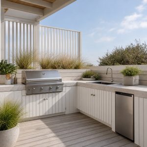 Coastal Outdoor Kitchen Ideas for Breezy, Durable Spaces