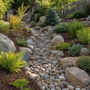 Dry Creek Bed Landscaping: 8 Drainage-Aware Designs