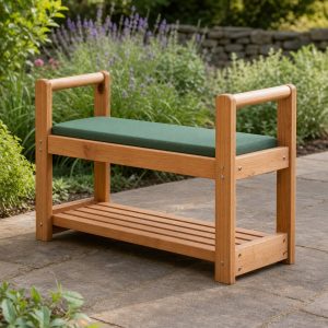 Wooden Garden Kneeler Bench Plans: 8 Builds