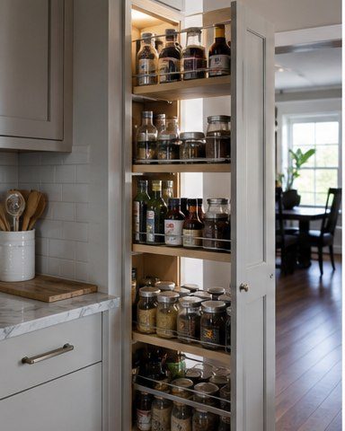 Kitchen Pantry Ideas for Small Kitchens: 8 Smart Setups