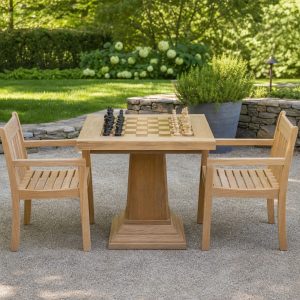 Outdoor Chess Table Plans: 8 Garden Game Tables