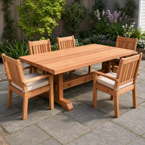Outdoor Dining Table Plans: 8 Weather-Ready Builds