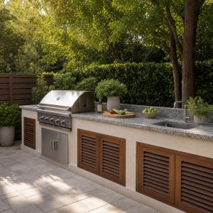 Outdoor Kitchen Countertop Ideas: 8 Durable Surfaces