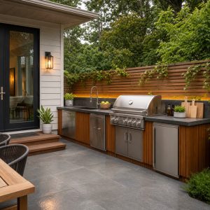 Outdoor Kitchen Patio Ideas for Better Backyard Flow