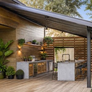 Outdoor Kitchen Roof Ideas: 8 Ways to Add Shelter