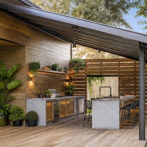 Outdoor Kitchen Roof Ideas: 8 Ways to Add Shelter