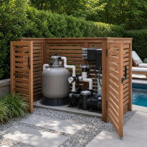 Pool Pump Enclosure Plans: 8 Serviceable Designs