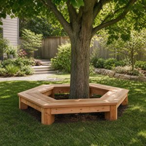 Tree Bench Plans: 8 Around-the-Trunk Designs