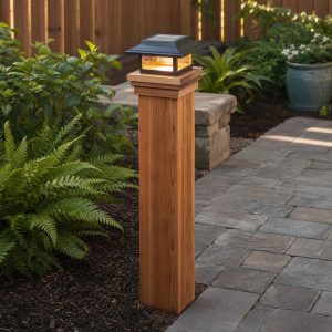 Wooden Garden Lantern Post Plans: 8 Builds