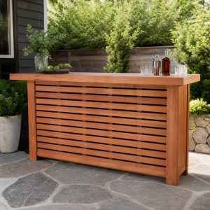 Wooden Outdoor Bar Plans: 8 Backyard Builds
