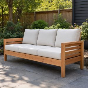 Wooden Outdoor Sofa Plans: 8 Patio Builds