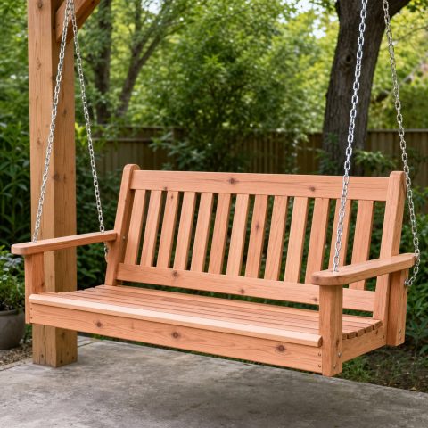 Wooden Porch Swing Plans: 8 Hanging Designs