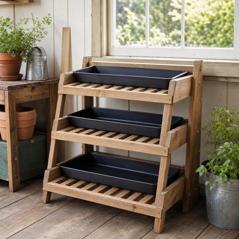 Wooden Seed Starting Rack Plans: 8 Shelving Builds