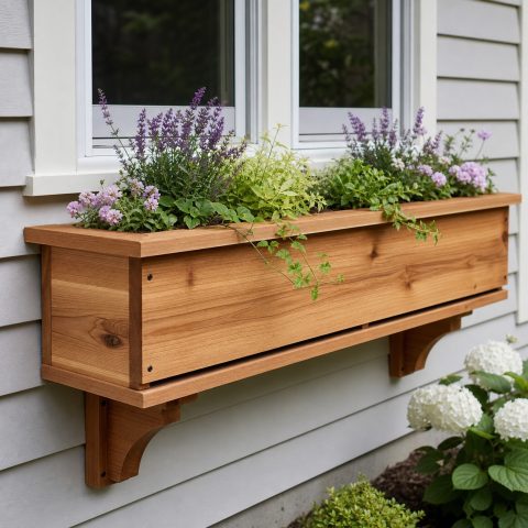 Wooden Window Box Plans: 8 Durable Designs