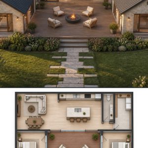 10 Contemporary Country Cottage Plans with Floor Plans