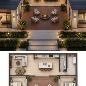 10 Luxury Contemporary House Plans with Floor Plans