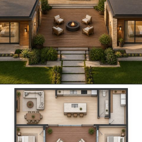 10 Mid-Century Modern House Plans with Floor Plans