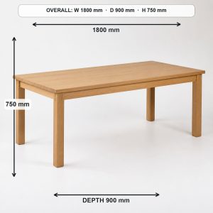 10 Modern Wooden Dining Table Plans with Clear Dimensions