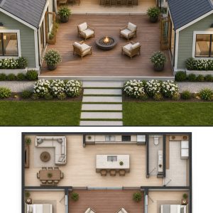 10 Sage Green House Plans with Matching Floor Plans