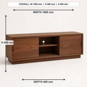 10 Wooden Media Console Plans with Cable Management