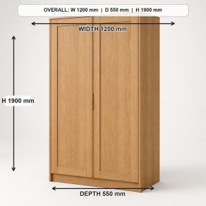 10 Wooden Wardrobe Plans with Shelves and Drawers