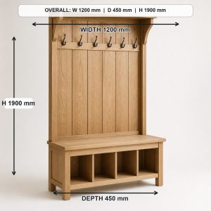 10 Entryway Hall Tree Plans with Bench and Shoe Storage