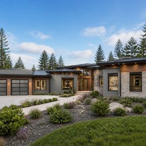 $505,900 Wellness Suite contemporary luxury ranch: 2,824-Sq.-Ft. Custom Home Concept